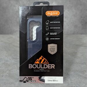 A9. Base Boulder Rugged Series Case For Samsung Galaxy S23 - Navy Blue